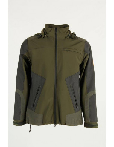 RS HUNTING GIACCA SOFTSHELL VERDE