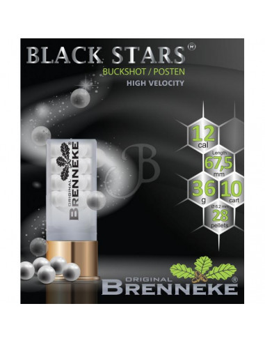 BRENNEKE BLACK STARS 28 PALLETTONI...
