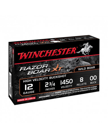 WINCHESTER RAZOR BOAR XT BUCKSHOT 8...