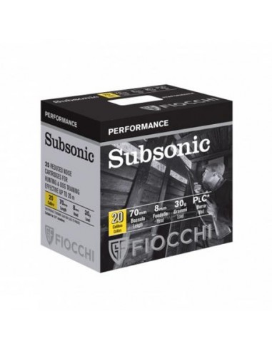 FIOCCHI PERFORMANCE SUBSONIC CAL. 20