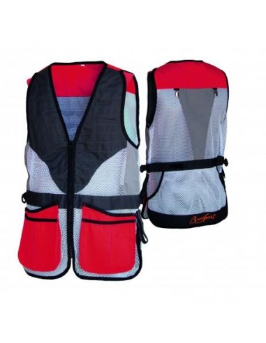 BENISPORT GILET DA TIRO ROSSO