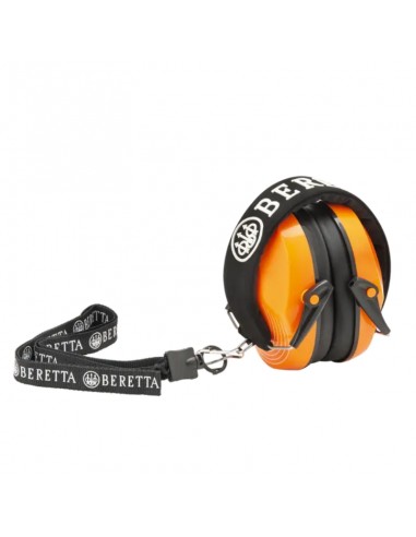 BERETTA CUFFIA DA TIRO ARANCIO FLUO