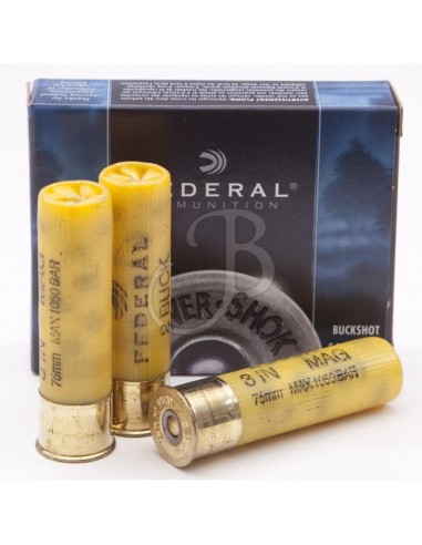 FEDERAL 18 PALLETTONI 00 BUCK CAL....
