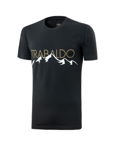 TRABALDO IDENTITY T-SHIRT MOUNTAIN NERA