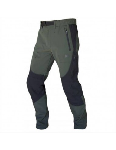 BENISPORT PANTALONE SOFTSHELL VERDE...