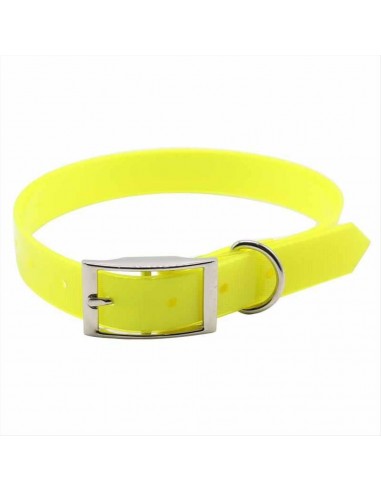 BRIGHUNTER COLLARE IN BIOTHANE GIALLO...